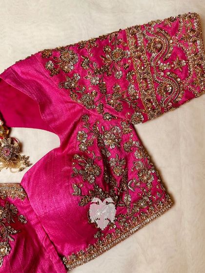 Blouse House by Mahitha Prasad - Custom Blouse Design & Embroidery Design Showcase photo 18