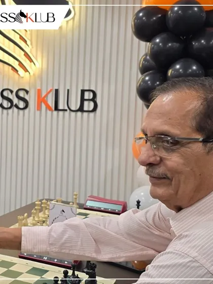 Chess is a game for all ages, and our community reflects that. Here, members of our club enjoy a friendly but focused game during the grand opening of our JP Nagar center in Bengaluru. It is never too late to sharpen your mind.