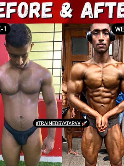 An 8-week transformation for an 18-year-old natural competitor. We achieved incredible conditioning in a short time, getting him ready for his first show.