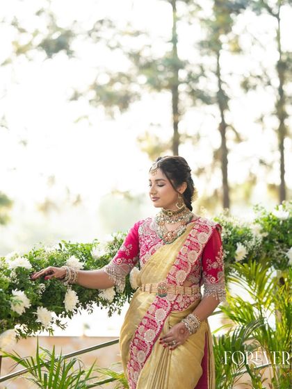 A beautifully lit outdoor shot, capturing the serene and graceful aura of the client.