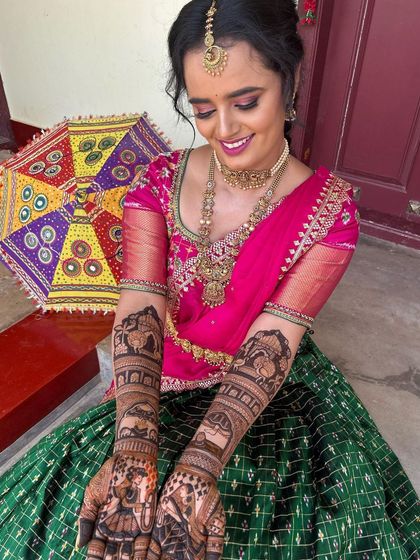 Sathyamehendiarts - Bridal & Wedding Mehendi Intricate Bridal Designs photo 32