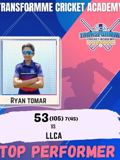 Transform Cricket Academy - Junior Cricket Coaching Program Star Performers: Celebrating Individual Excellence photo 70