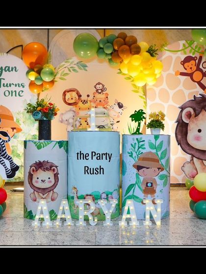 The Party Rush - Kids' Birthday Party Planning & Decoration Jungle & Safari Adventures photo 19