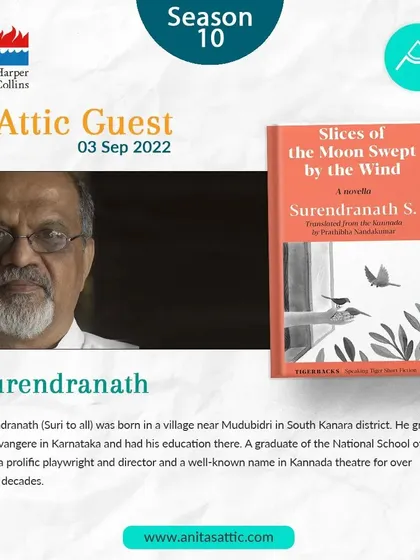 A special session with playwright Surendranath and translator Prathibha Nandakumar, discussing the art of translation and bringing regional literature to a wider audience.