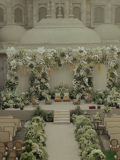 The Wedding Square - Wedding Design & Styling Ethereal Mandaps & Ceremonies photo 22