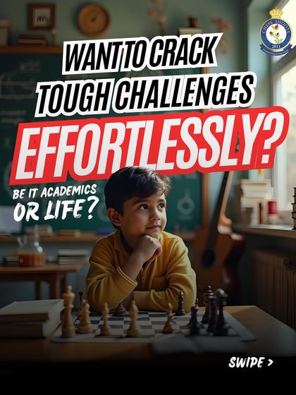 Want to crack tough challenges effortlessly, in academics or in life? This graphic series explains why chess is the answer.