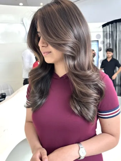 For this lovely client, we created a rich brown with cappuccino tones. I focused on adding volume and dimension with a soft, glamorous cut to complete the look.