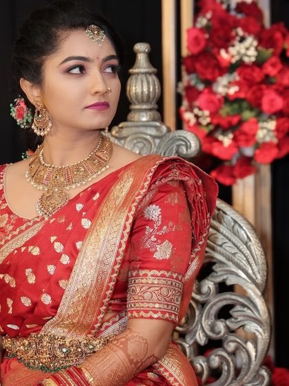 Shwetha Mahadev - Bridal Makeup Artistry Traditional South Indian Muhurtham Looks photo 60