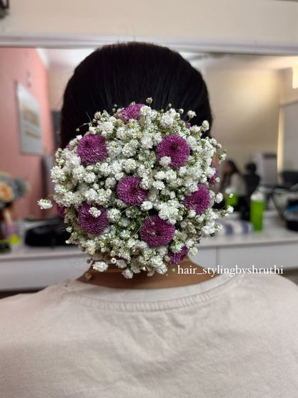 Shruthi - Bridal & Event Hairstyling Elegant Bridal Buns & Updos photo 4