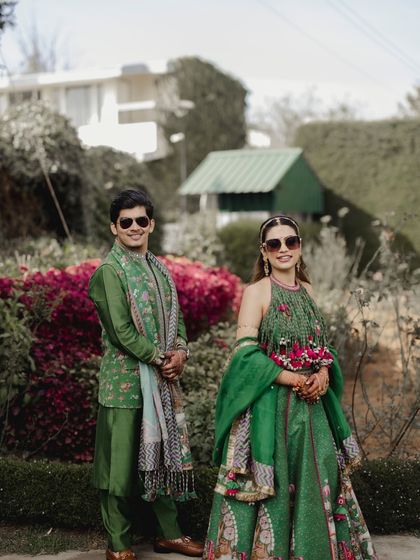 Vibrant Haldi & Mehendi Celebrations photo 40
