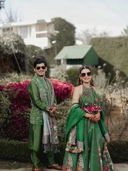 More moments from our colorful Haldi and Mehendi events, capturing the joy, laughter, and beautiful details.