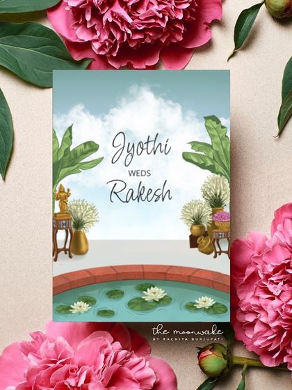 Rachita Burjupati - Custom Portraits & Illustrations Illustrated Wedding Invitations photo 13