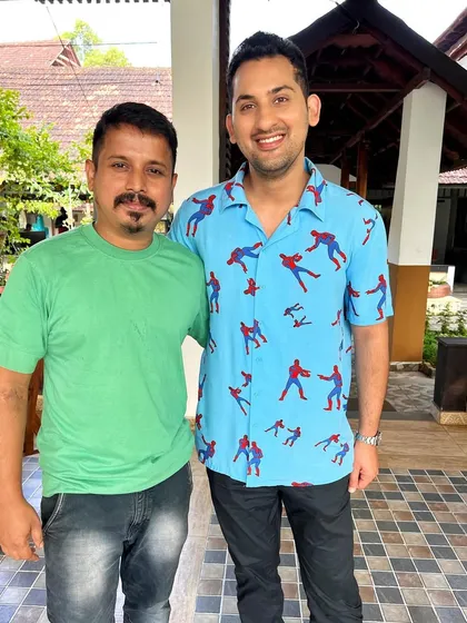 Had a fantastic time working with actor and comedian Danish Sait. His energy is infectious, and it was a pleasure to handle his grooming for the shoot.