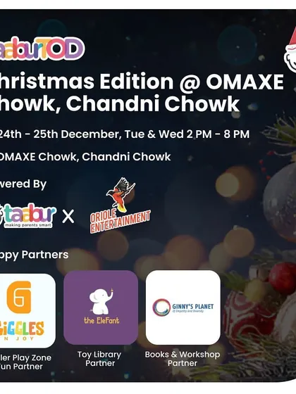 Celebrating my happy partners for the OMAXE Chowk Christmas Edition. Together, we create magical experiences.