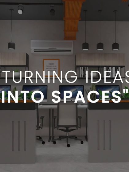 An open workspace concept that turns ideas into functional spaces. The design includes integrated planters and ample lighting to boost productivity.