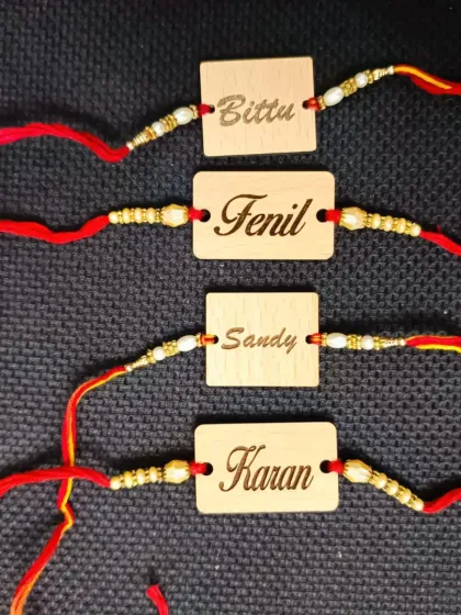 Customized Gifts - Personalized Accessories & Decor Rakhi & Raksha Bandhan Gifts photo 24