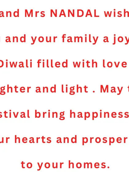 We love adding a personal touch! Here is a sample of a customized 'Thank You' card we designed for a client's Diwali hampers, wishing their family and friends love, light, and happiness.