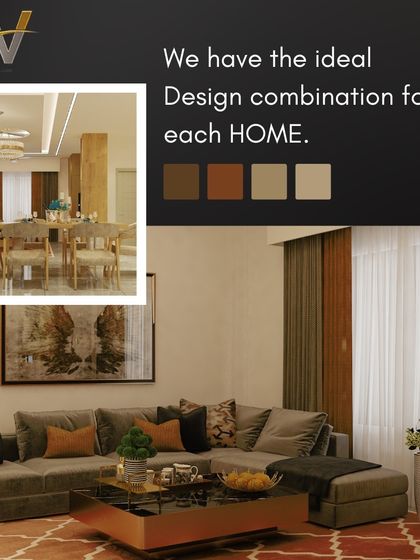 GV Designs - Turnkey Home Interiors Luxurious Living & Dining Rooms photo 25