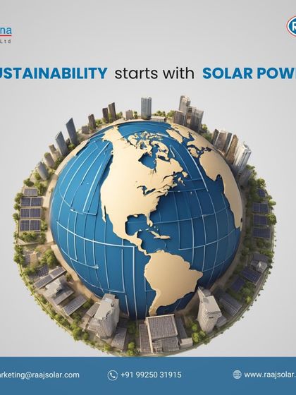 Raaj Solar - Utility-Scale & Industrial Solar Projects Financial & Environmental Benefits photo 29