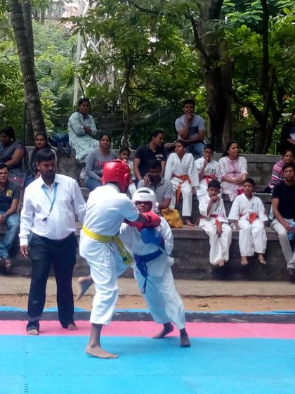 Fighters engage in a close-quarters battle. This tests their endurance, power, and ability to think under pressure.