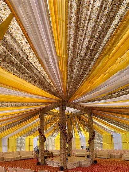 Vibrant Haldi & Mehndi Setups photo 7