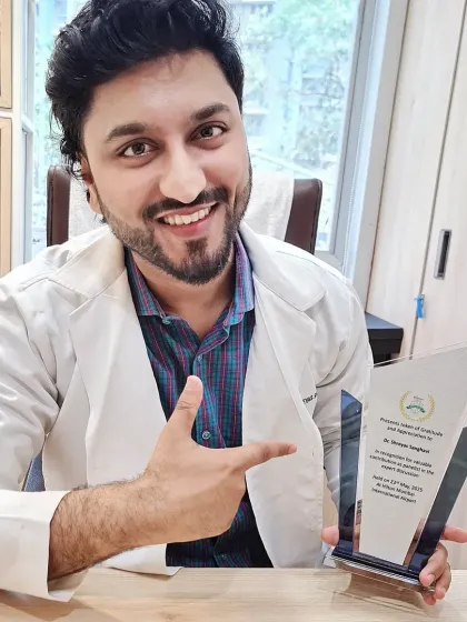 I was honored to be recognized for my contributions as a panelist discussing androgenetic alopecia. This award represents my commitment to staying at the forefront of hair loss treatments and offering my patients the most current solutions.