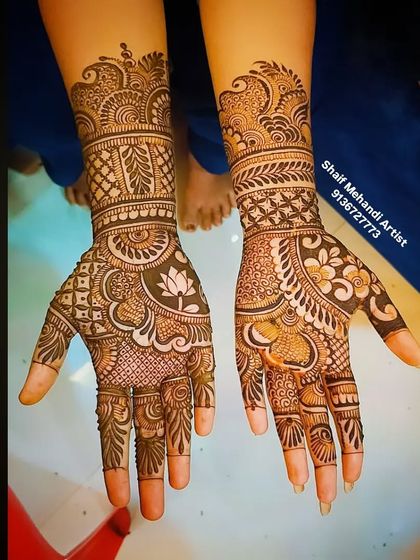 Traditional Full-Arm Henna photo 43