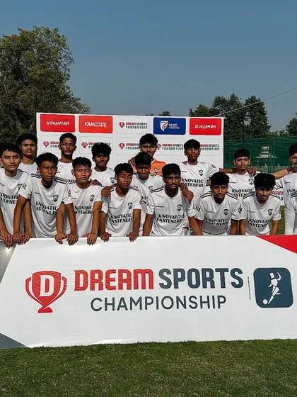 Our U17 boys at the Dream Sports Championship. Competing at the highest level is a crucial part of our development pathway, and this was an invaluable experience.