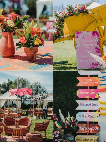 Vibrant Haldi & Mehendi Celebrations photo 56