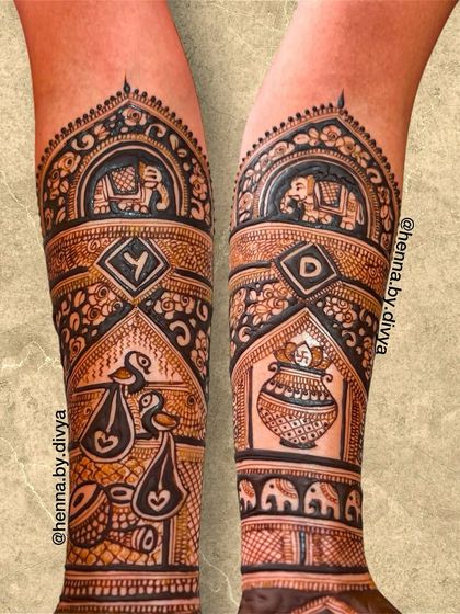 Intricate Bridal Mehendi photo 21