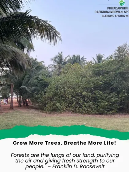 We believe in the motto: Grow More Trees, Breathe More Life. Our park is a living example of how forests are the lungs of our land, and we are dedicated to protecting this green space.