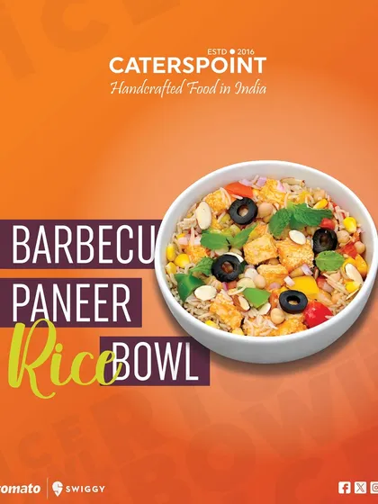 Meet our Barbecue Paneer Rice Bowl, a perfect example of healthy comfort food. We combine smoky barbecue paneer with fluffy rice, corn, black olives, and fresh mint for a meal that's packed with flavor and feels like a treat.