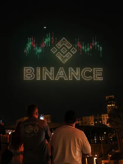 I partner with leading global brands to create high-impact aerial advertising. For the world's largest crypto event, I displayed the Binance logo and a dynamic crypto chart, demonstrating my ability to represent complex brand imagery for a tech-savvy audience.