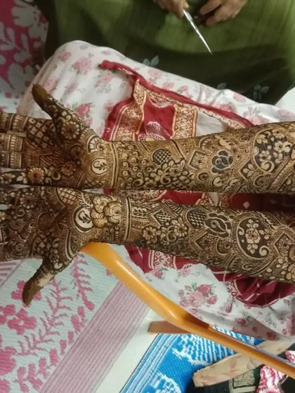 Mehendi Art by Nishat - Mehndi (Henna) Artistry Elaborate Bridal Henna photo 104