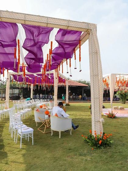 Crimson and Cherry - Full-Service Wedding Planning & Execution Joyful Haldi Ceremonies photo 30