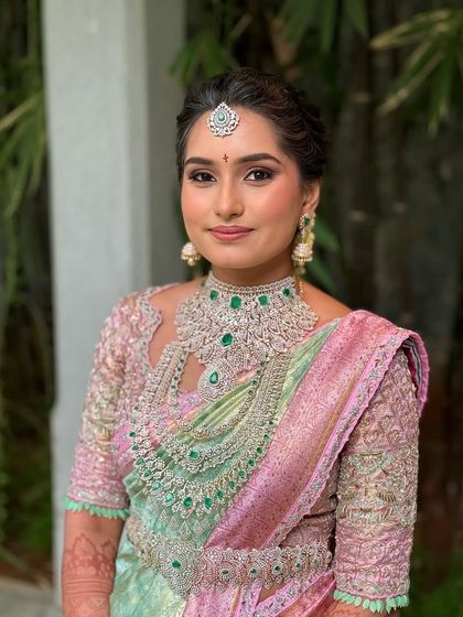 Madhuri Subbaraju - Destination Wedding Makeup Timeless Muhurtham Brides photo 33