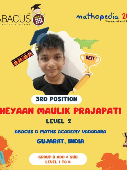 Abacus D Maths Academy - Educational Franchise & Teacher Training Mathopedia: Our Annual Competitions photo 67