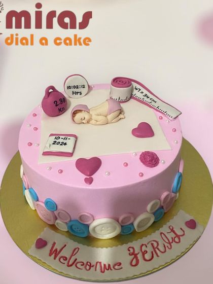 Miras Dial A Cake - Themed Custom Cakes Welcoming a New Arrival photo 8