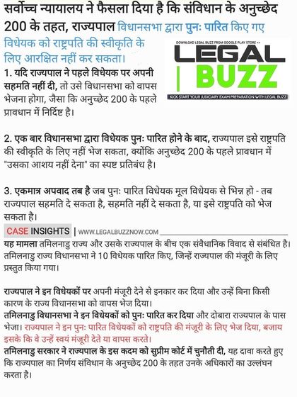 This post explains the constitutional process under Article 200 when a Governor reserves a bill for the President's consideration, especially after it has been re-passed by the legislature.