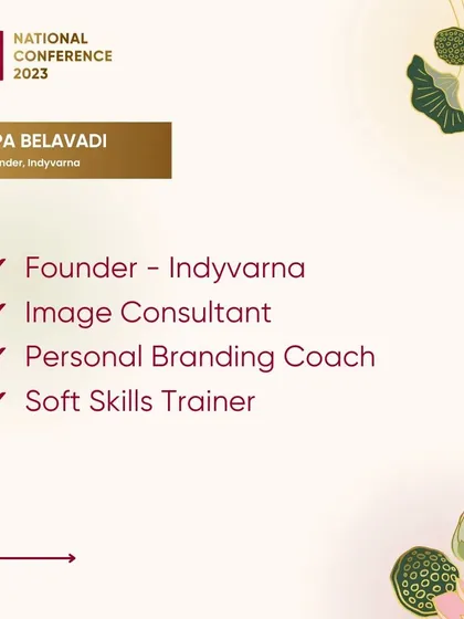 My credentials as a Founder, Image Consultant, Personal Branding Coach, and Soft Skills Trainer are the foundation of the expertise I bring to every speaking engagement.