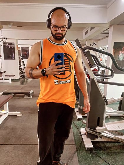 The Goku tank top is a staple. It's a reminder to always push beyond my limits and strive for the next level.