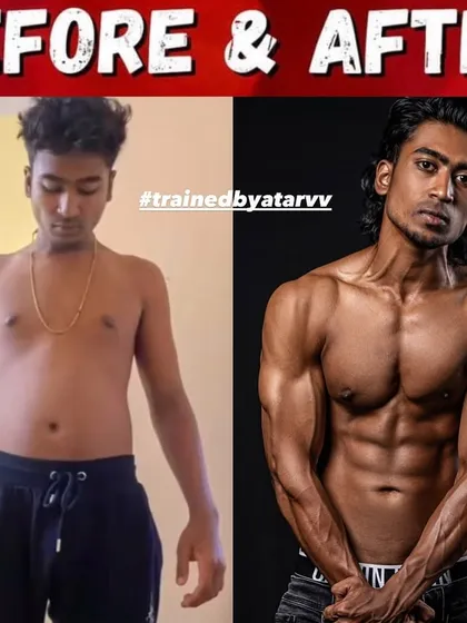 We build champions from any starting point. This client went from a skinny teenager to a confident ICN India competitor by following my natural muscle-building and conditioning plan.