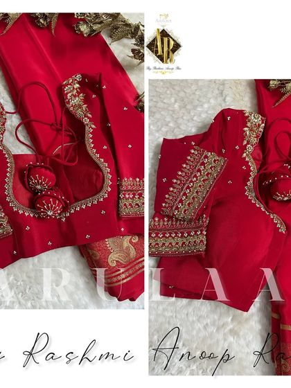 Arulaa by Rashmi Anoop Rao - Custom Bridal & Occasion Wear for Women Bridal Blouse Masterpieces photo 36