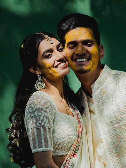 The Tales of Tradition - Wedding Planning & Design Sun-Kissed Haldi Ceremonies photo 76