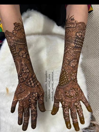 Azra Mehendi - Mehendi Artistry Party & Guest Mehendi photo 29