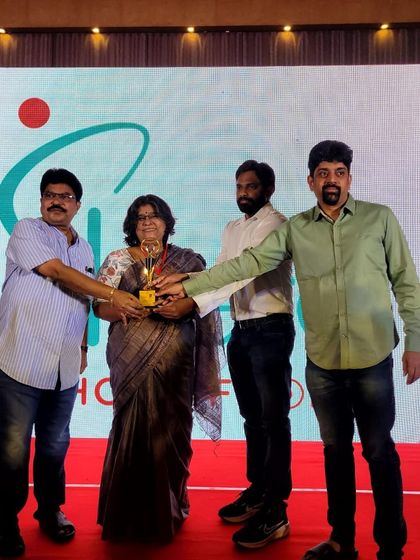 We were proud to support the FTPC Bengal Star Icon Awards 2024. This image shows one of the award recipients on stage, reflecting our commitment to celebrating excellence and recognizing talent not just in our kitchens, but in the wider community as well.