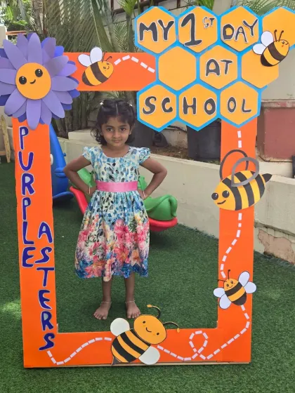 Purple Asters - Preschool & Daycare Making Memories: Special School Days photo 11