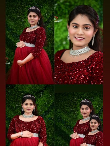 Dee Yashaswini - Occasion Wear Rentals Maternity Photoshoot Outfits photo 26
