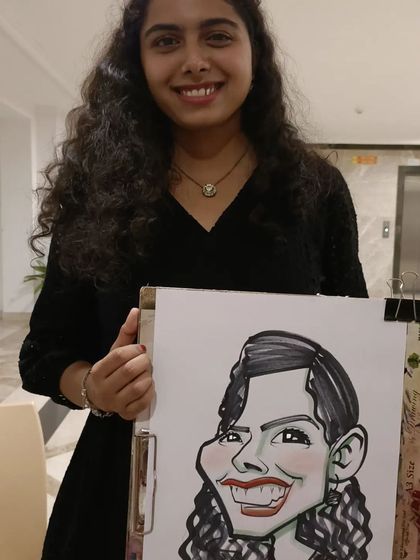 Another happy student from the Symbiosis Medical College function.