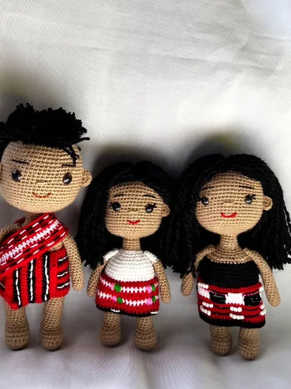 I am proud of my Tangkhul Naga roots, and I pour that pride into creating these dolls dressed in our traditional attire. Each one is a small piece of Northeast Indian culture, made with care in Manipur.